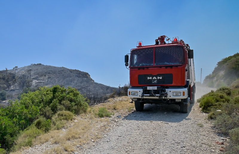 Σύλληψη άνδρα για απόπειρα πυρκαγιάς σε δασική έκταση στην Εύβοια